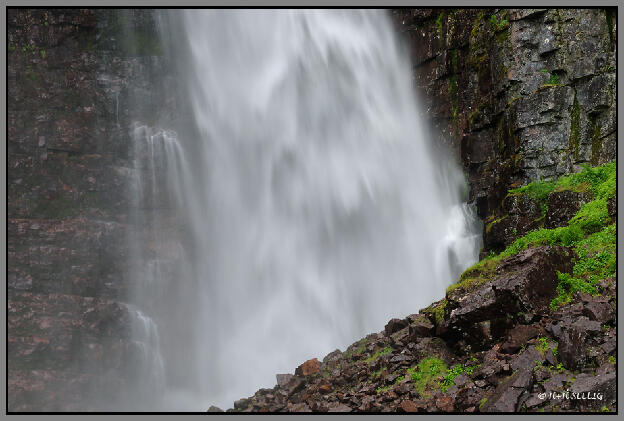 Njupeskär Wasserfall
